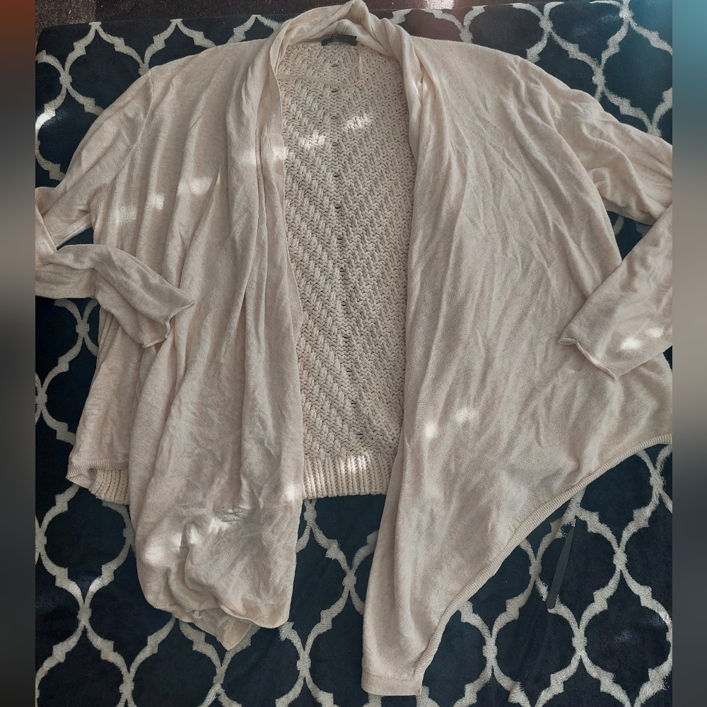 Barely worn DKNY‎ open front cardigan 2x